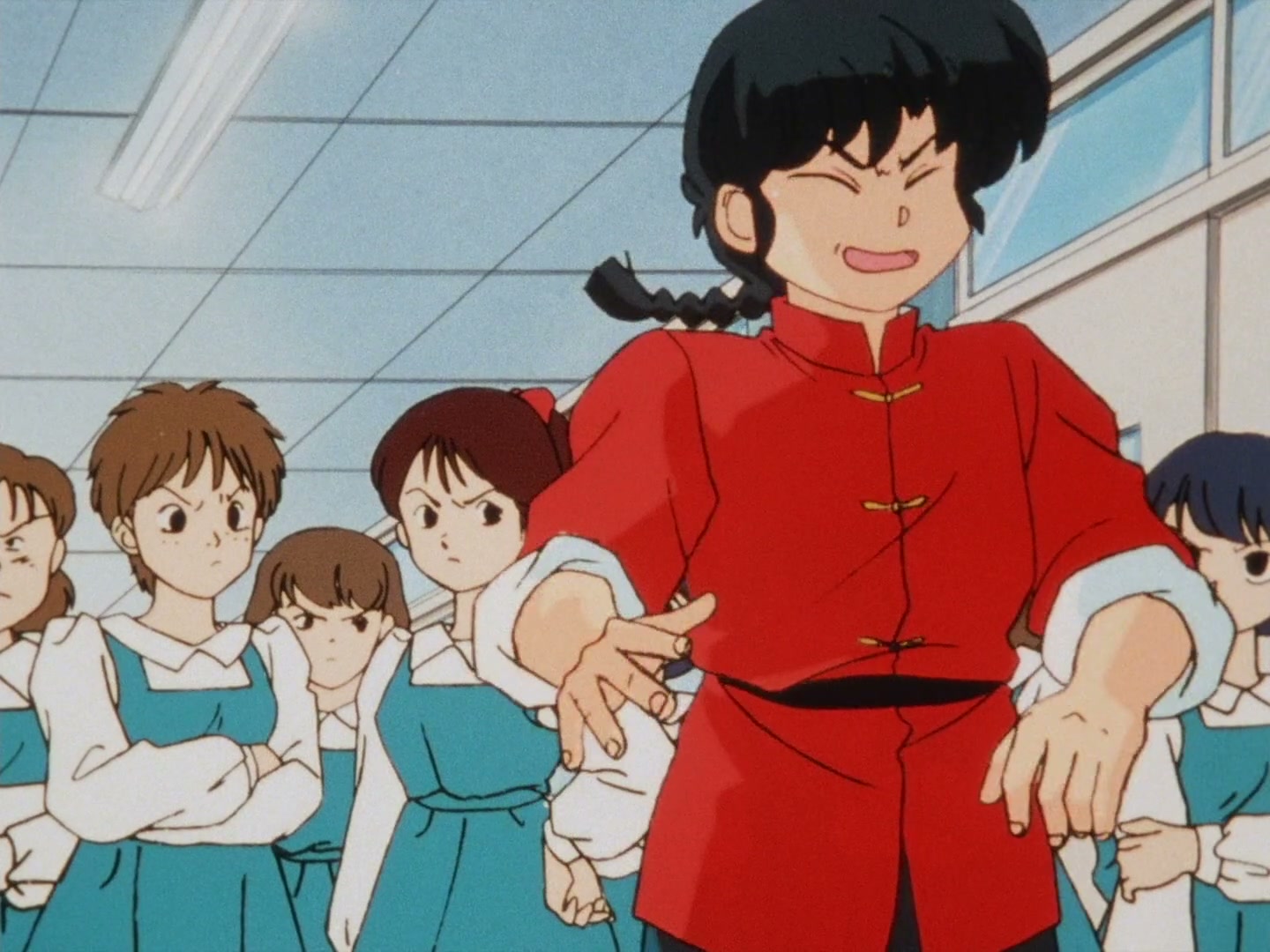 Ranma ½ Ep 120: The Case of the Furinkan Stalker! @ 00:08:37