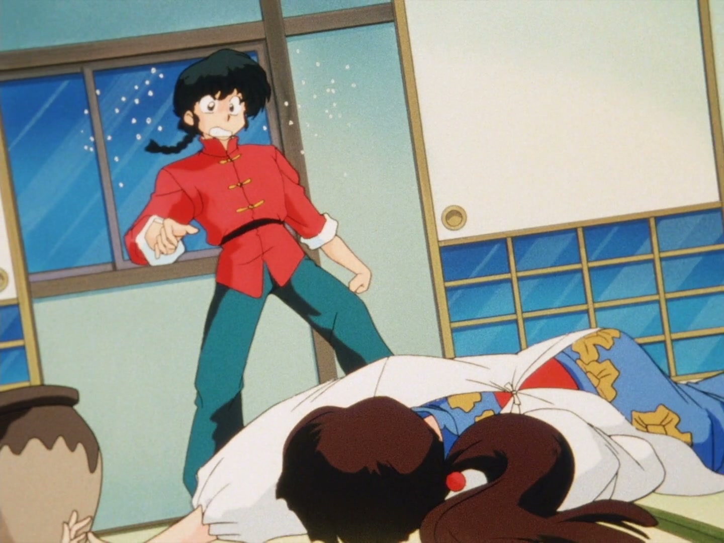 Ranma ½ Ep 132: Mystery of the Marauding Octopus Pot! @ 00:17:19