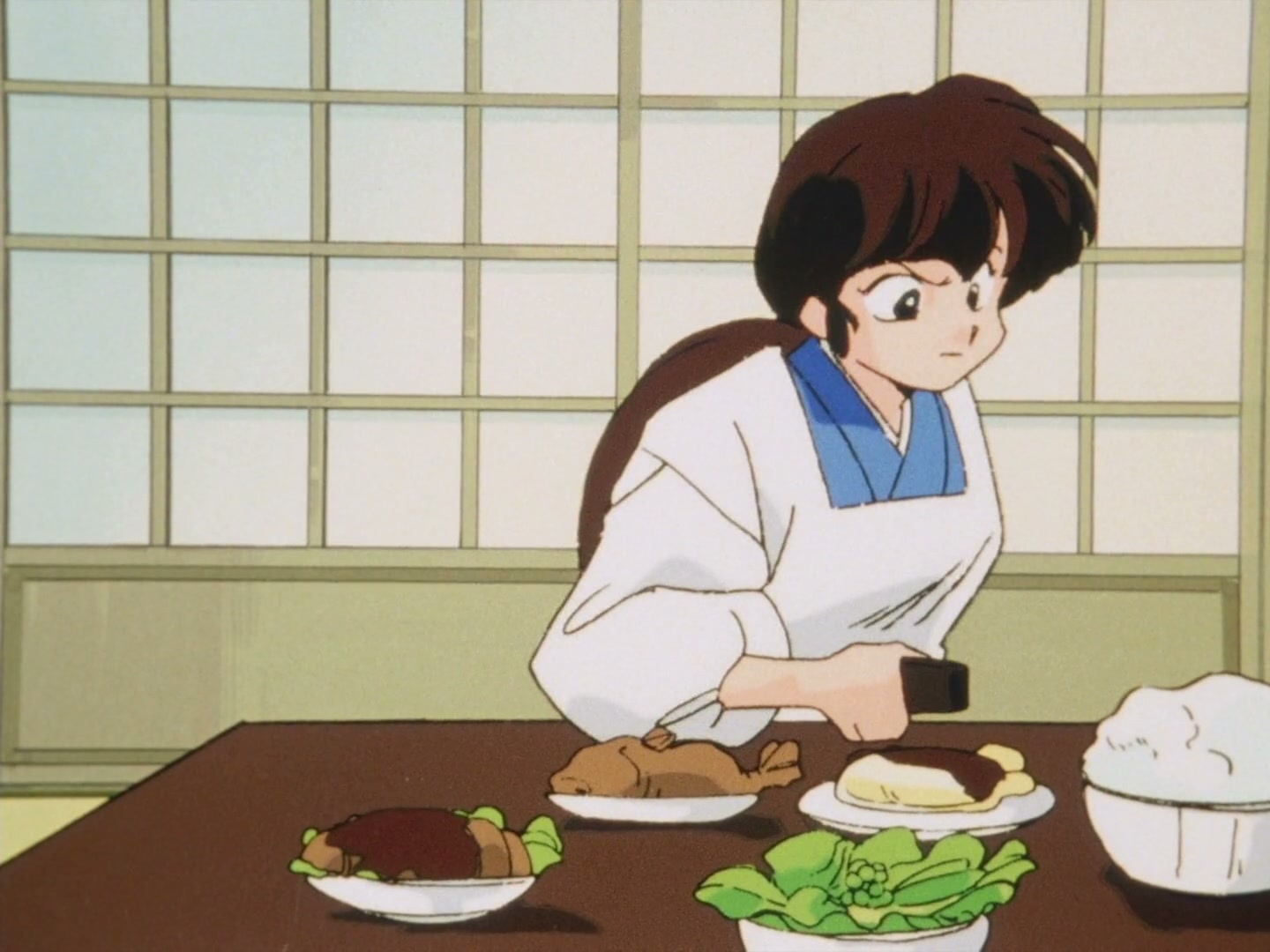 Ranma ½ Ep 132: Mystery of the Marauding Octopus Pot! @ 00:19:43