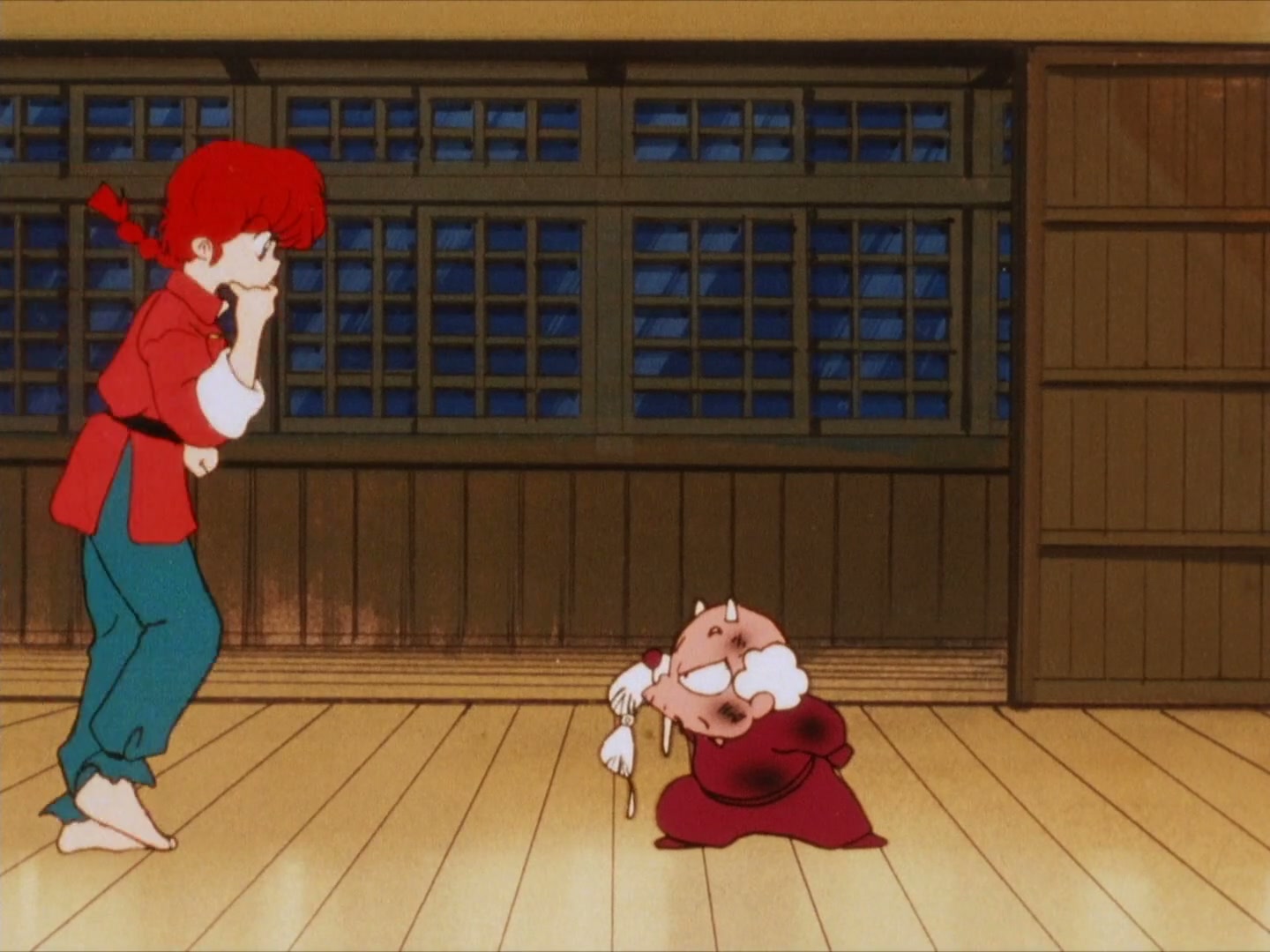 Ranma ½ Ep 140: Pick-a-Peck o' Happosai @ 00:20:33