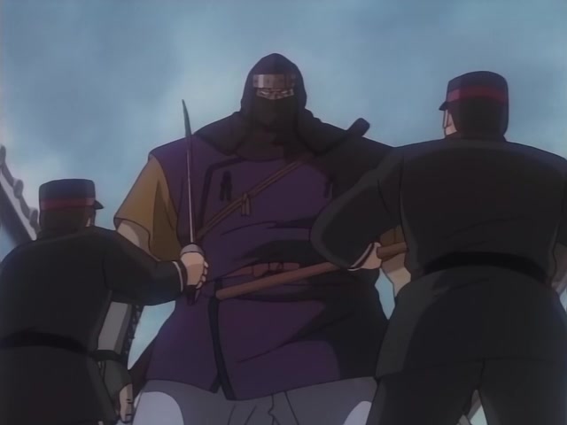 Rurouni Kenshin Ep 1: The Handsome Swordsman of Legend: A Man who Fights for Love @ 04:17