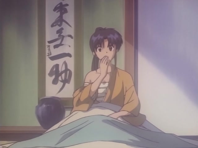 Rurouni Kenshin Ep 1: The Handsome Swordsman of Legend: A Man who Fights for Love @ 05:55