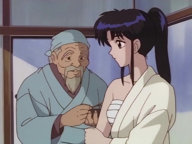 Rurouni Kenshin Ep 1: The Handsome Swordsman of Legend: A Man who Fights for Love @ 07:04