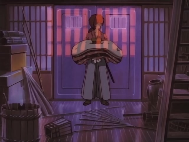 Rurouni Kenshin Ep 1: The Handsome Swordsman of Legend: A Man who Fights for Love @ 10:43