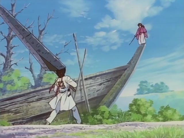 Rurouni Kenshin Ep 5: The Reverse-blade Sword vs. the Zanbatou: Beyond the Battle @ 09:19