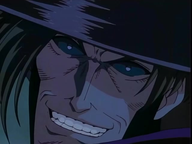 Rurouni Kenshin Ep 6: The Appearance of Kurogasa: Visitor from the Shadows @ 02:28