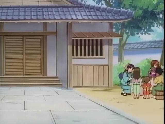 Rurouni Kenshin Ep 6: The Appearance of Kurogasa: Visitor from the Shadows @ 02:55