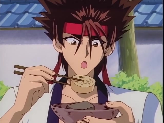 Rurouni Kenshin Ep 6: The Appearance of Kurogasa: Visitor from the Shadows @ 03:02