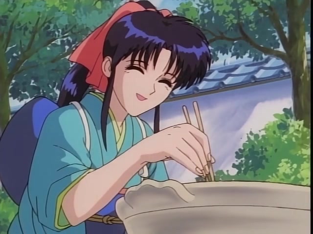 Rurouni Kenshin Ep 6: The Appearance of Kurogasa: Visitor from the Shadows @ 03:09
