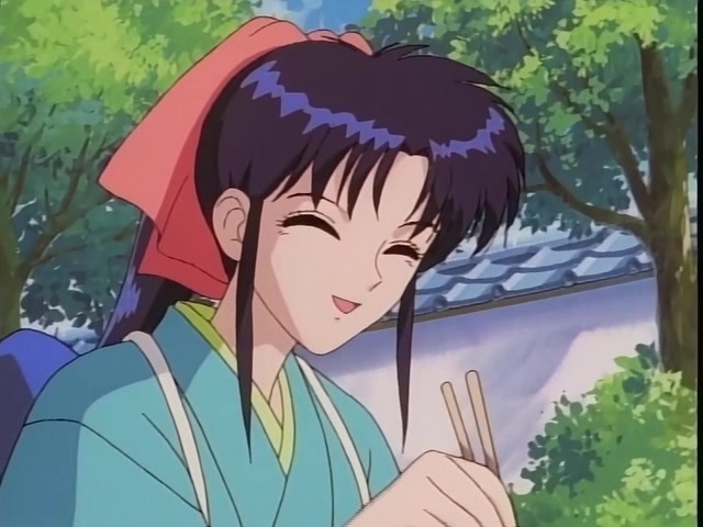 Rurouni Kenshin Ep 6: The Appearance of Kurogasa: Visitor from the Shadows @ 03:16