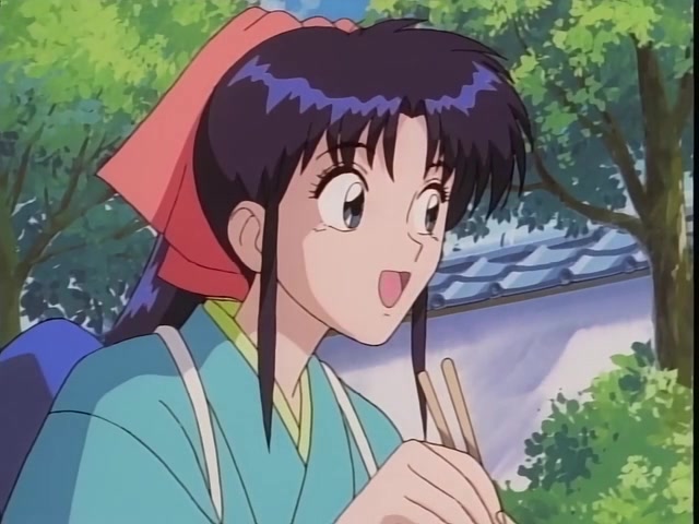 Rurouni Kenshin Ep 6: The Appearance of Kurogasa: Visitor from the Shadows @ 03:23