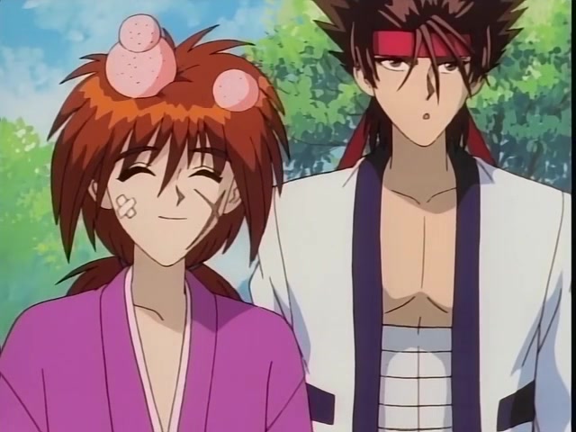 Rurouni Kenshin Ep 6: The Appearance of Kurogasa: Visitor from the Shadows @ 04:24