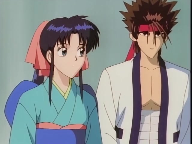 Rurouni Kenshin Ep 6: The Appearance of Kurogasa: Visitor from the Shadows @ 04:45
