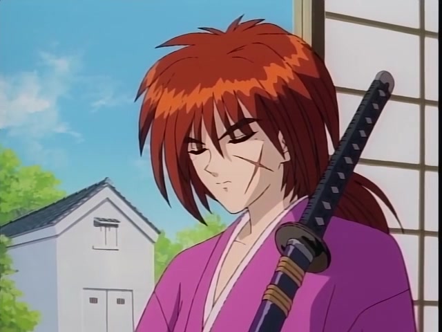 Rurouni Kenshin Ep 6: The Appearance of Kurogasa: Visitor from the Shadows @ 05:26