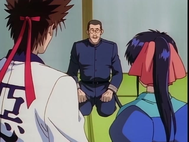 Rurouni Kenshin Ep 6: The Appearance of Kurogasa: Visitor from the Shadows @ 05:33