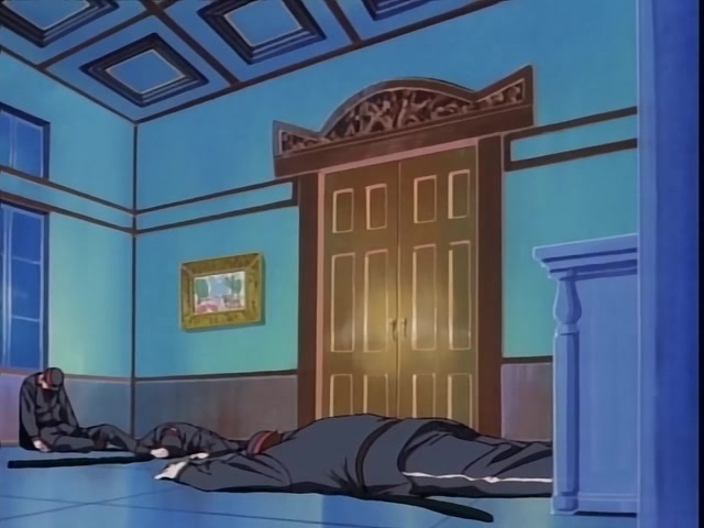 Rurouni Kenshin Ep 6: The Appearance of Kurogasa: Visitor from the Shadows @ 08:52
