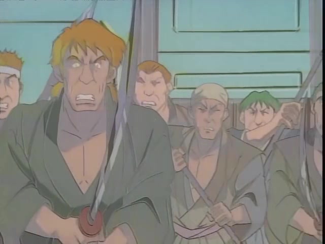Rurouni Kenshin Ep 6: The Appearance of Kurogasa: Visitor from the Shadows @ 10:21