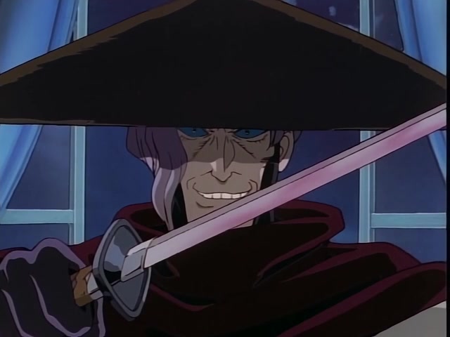Rurouni Kenshin Ep 6: The Appearance of Kurogasa: Visitor from the Shadows @ 10:27