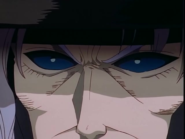 Rurouni Kenshin Ep 6: The Appearance of Kurogasa: Visitor from the Shadows @ 12:38