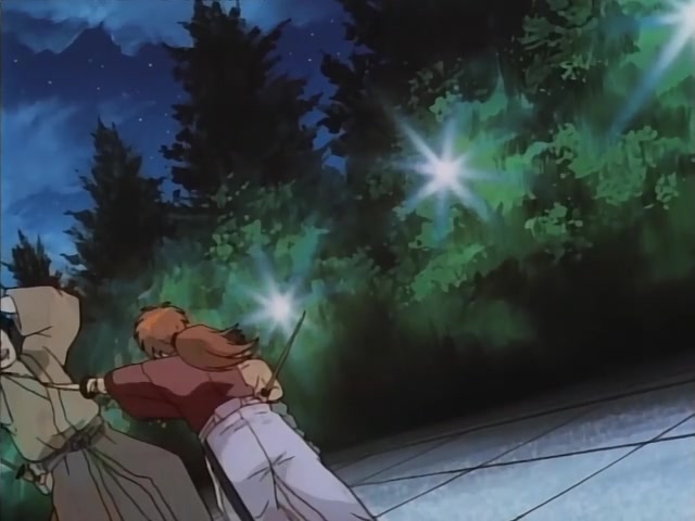 Rurouni Kenshin Ep 10: Aoshi: Someone so Beautiful it's Frightening @ 05:07
