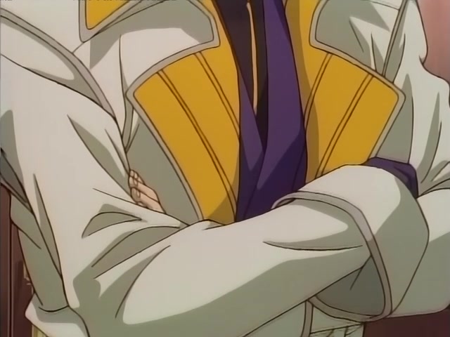 Rurouni Kenshin Ep 10: Aoshi: Someone so Beautiful it's Frightening @ 10:24