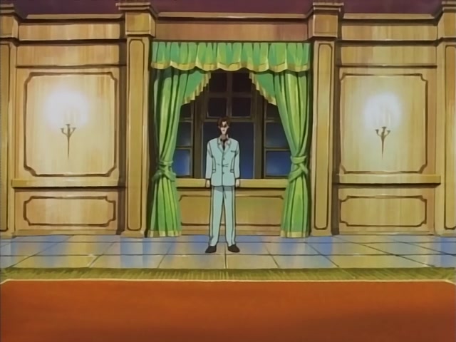 Rurouni Kenshin Ep 10: Aoshi: Someone so Beautiful it's Frightening @ 11:06