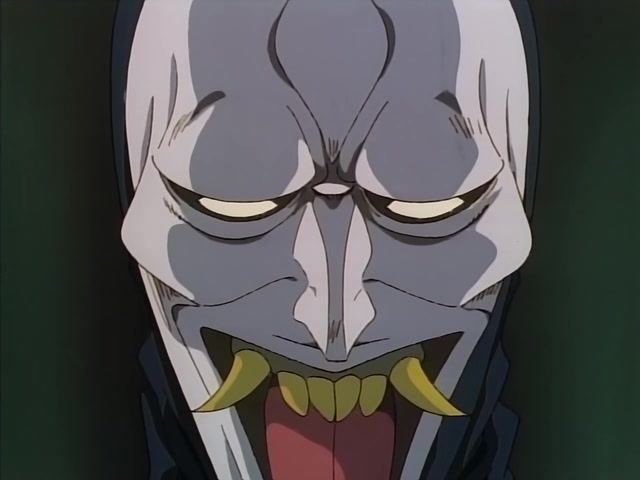 Rurouni Kenshin Ep 10: Aoshi: Someone so Beautiful it's Frightening @ 11:31