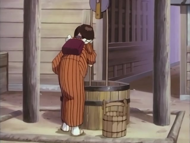Rurouni Kenshin Ep 12: Birth of a Boy Swordsman: The Battle of First Apprentice Yahiko @ 05:40