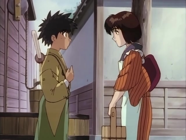 Rurouni Kenshin Ep 12: Birth of a Boy Swordsman: The Battle of First Apprentice Yahiko @ 06:14