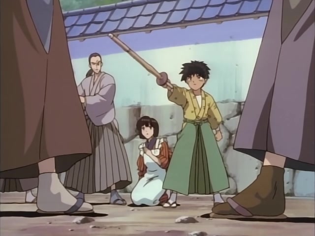 Rurouni Kenshin Ep 12: Birth of a Boy Swordsman: The Battle of First Apprentice Yahiko @ 09:01