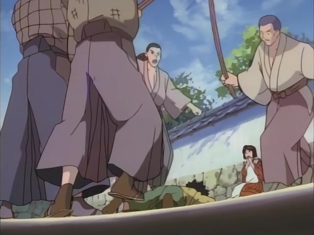 Rurouni Kenshin Ep 12: Birth of a Boy Swordsman: The Battle of First Apprentice Yahiko @ 09:51