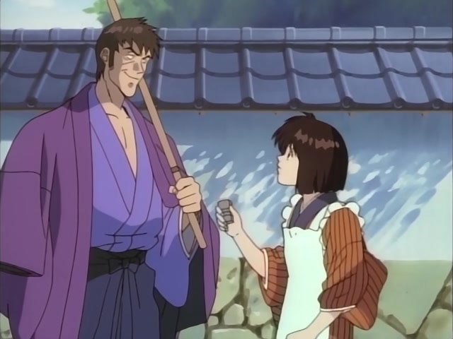 Rurouni Kenshin Ep 12: Birth of a Boy Swordsman: The Battle of First Apprentice Yahiko @ 10:41