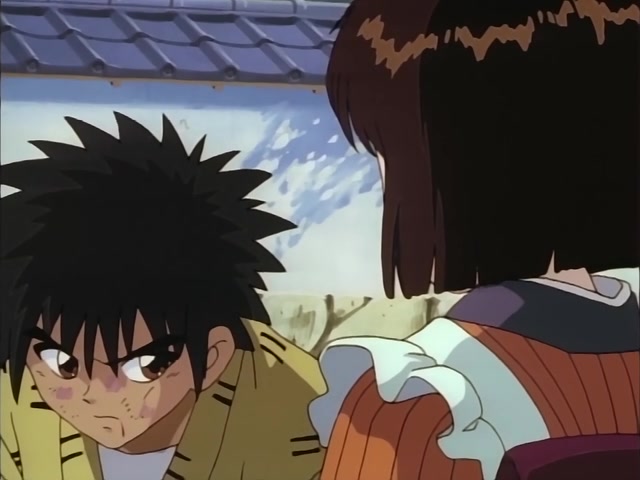 Rurouni Kenshin Ep 12: Birth of a Boy Swordsman: The Battle of First Apprentice Yahiko @ 11:14