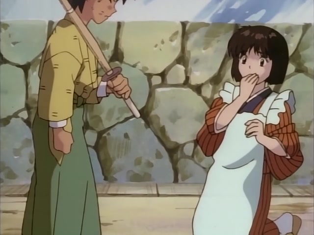 Rurouni Kenshin Ep 12: Birth of a Boy Swordsman: The Battle of First Apprentice Yahiko @ 11:23