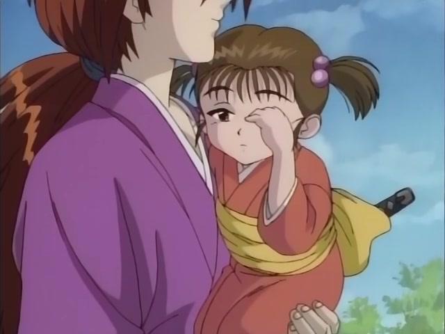 Rurouni Kenshin Ep 12: Birth of a Boy Swordsman: The Battle of First Apprentice Yahiko @ 12:46