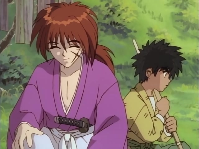 Rurouni Kenshin Ep 12: Birth of a Boy Swordsman: The Battle of First Apprentice Yahiko @ 13:03