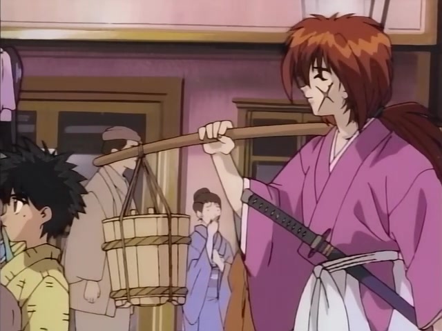Rurouni Kenshin Ep 13: Strive for the Grand Championship: Toramaru's Sumo Battle Log! @ 01:55