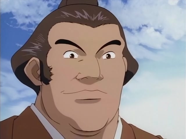 Rurouni Kenshin Ep 13: Strive for the Grand Championship: Toramaru's Sumo Battle Log! @ 02:36