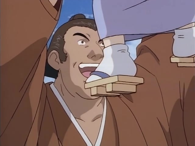 Rurouni Kenshin Ep 13: Strive for the Grand Championship: Toramaru's Sumo Battle Log! @ 02:45
