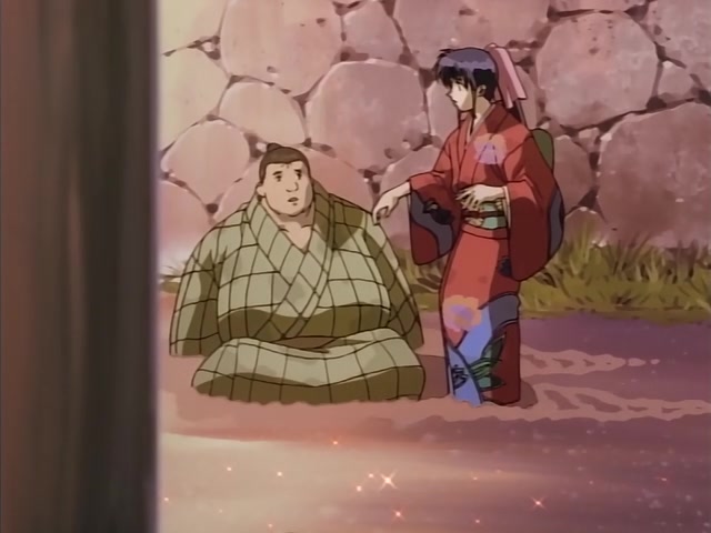 Rurouni Kenshin Ep 13: Strive for the Grand Championship: Toramaru's Sumo Battle Log! @ 06:46