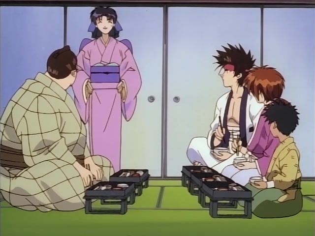 Rurouni Kenshin Ep 13: Strive for the Grand Championship: Toramaru's Sumo Battle Log! @ 09:07