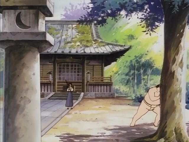 Rurouni Kenshin Ep 13: Strive for the Grand Championship: Toramaru's Sumo Battle Log! @ 11:37