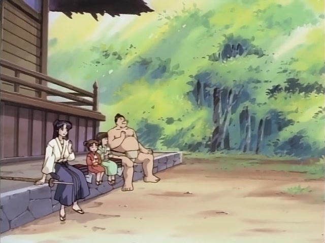 Rurouni Kenshin Ep 13: Strive for the Grand Championship: Toramaru's Sumo Battle Log! @ 13:16