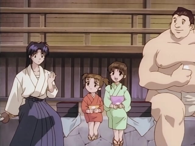 Rurouni Kenshin Ep 13: Strive for the Grand Championship: Toramaru's Sumo Battle Log! @ 13:25