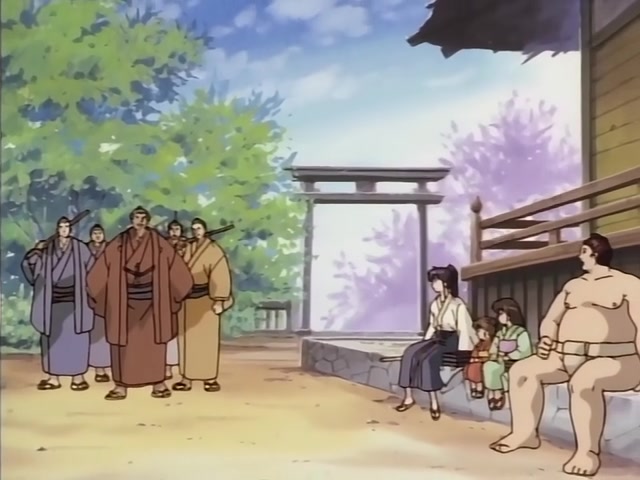 Rurouni Kenshin Ep 13: Strive for the Grand Championship: Toramaru's Sumo Battle Log! @ 13:41
