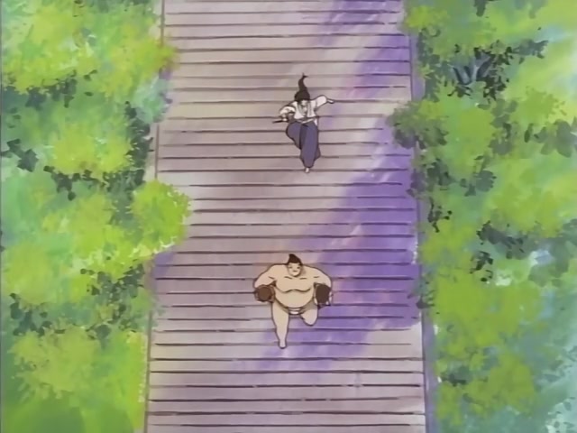 Rurouni Kenshin Ep 13: Strive for the Grand Championship: Toramaru's Sumo Battle Log! @ 14:23