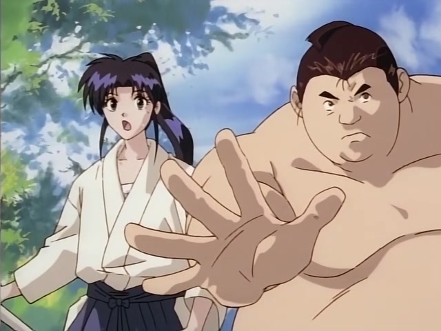 Rurouni Kenshin Ep 13: Strive for the Grand Championship: Toramaru's Sumo Battle Log! @ 14:39