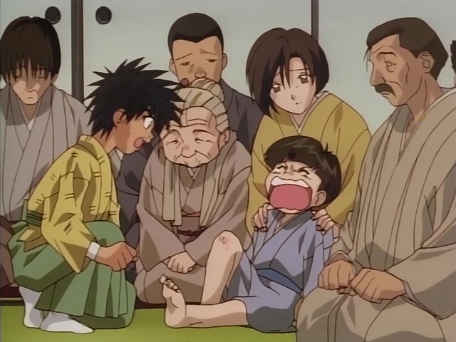 Rurouni Kenshin Ep 14: To Save a Small Life: Lady Doctor Megumi to the Rescue @ 02:45
