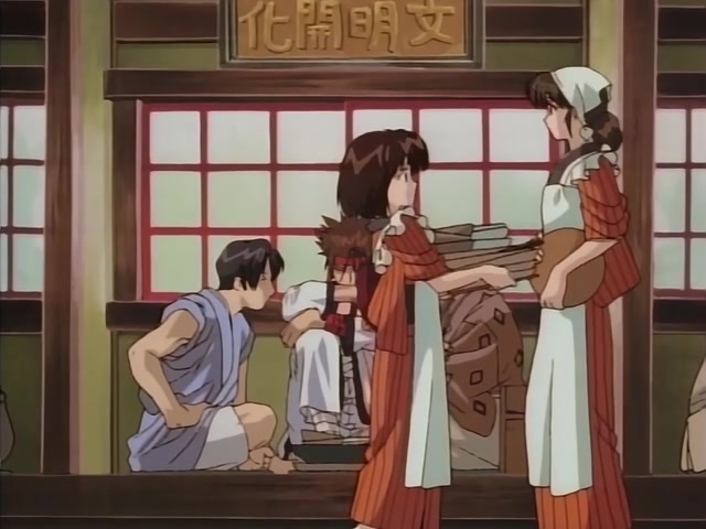 Rurouni Kenshin Ep 14: To Save a Small Life: Lady Doctor Megumi to the Rescue @ 12:43