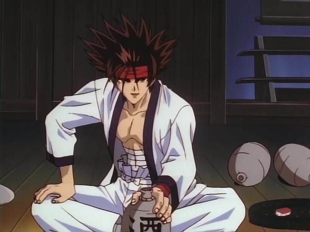 Rurouni Kenshin Ep 24: Midnight Battle: Kenshin versus Sanosuke Revisited @ 09:24